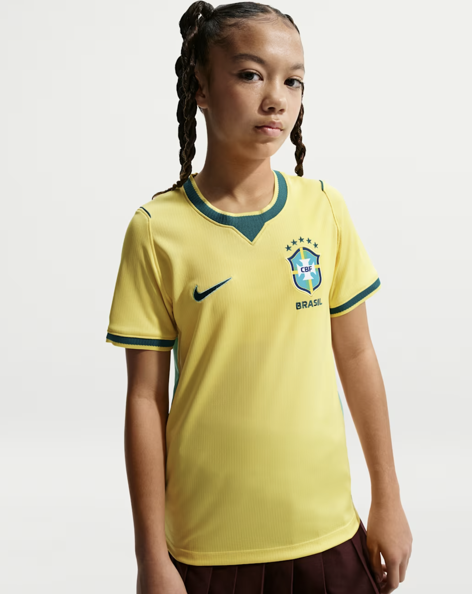 Nike CBF Brasilien Trikot Home Junior 2026