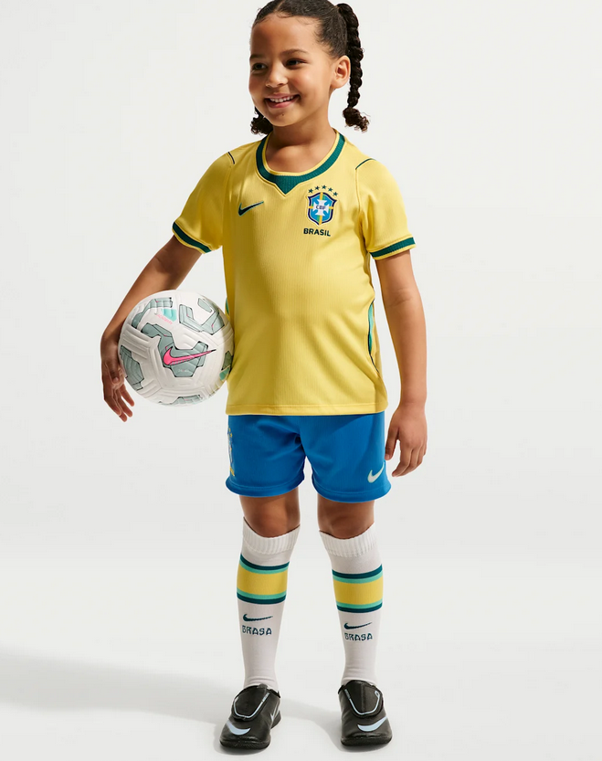 Nike CBF Brasilien Mini-Set Away 2026
