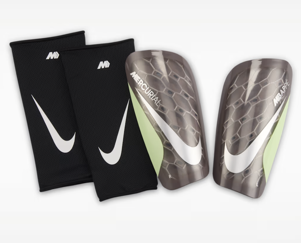 Nike Mercurial Lite "Kylian Mbappé" Schienbeinschoner, malt/barley