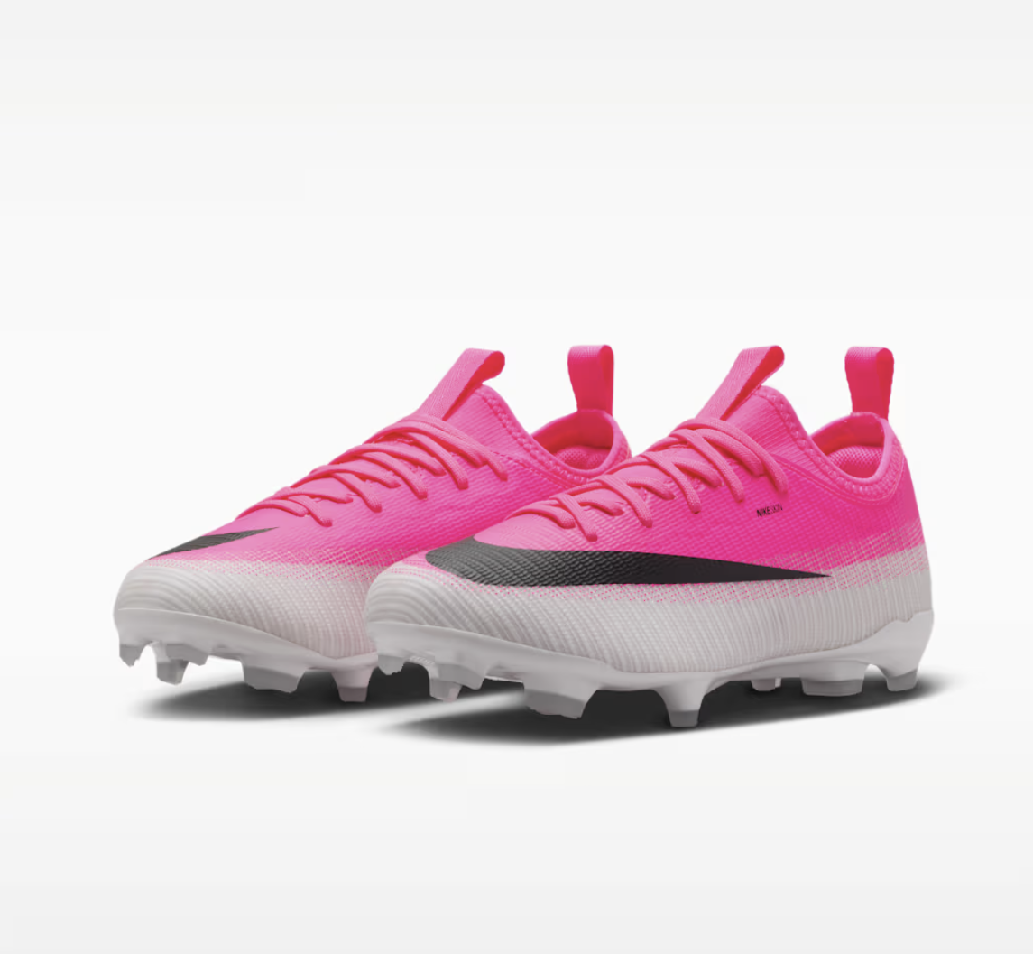 Nike Mercurial Vapor 17 Academy FG/MG Junior Fussballschuh, weiss/pink/schwarz