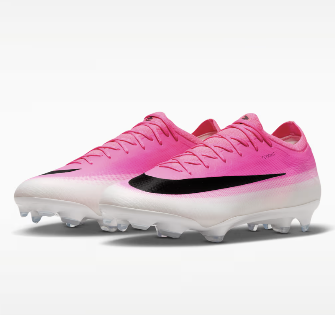 Nike Mercurial Vapor 17 Pro FG Fussballschuh, weiss/pink/schwarz