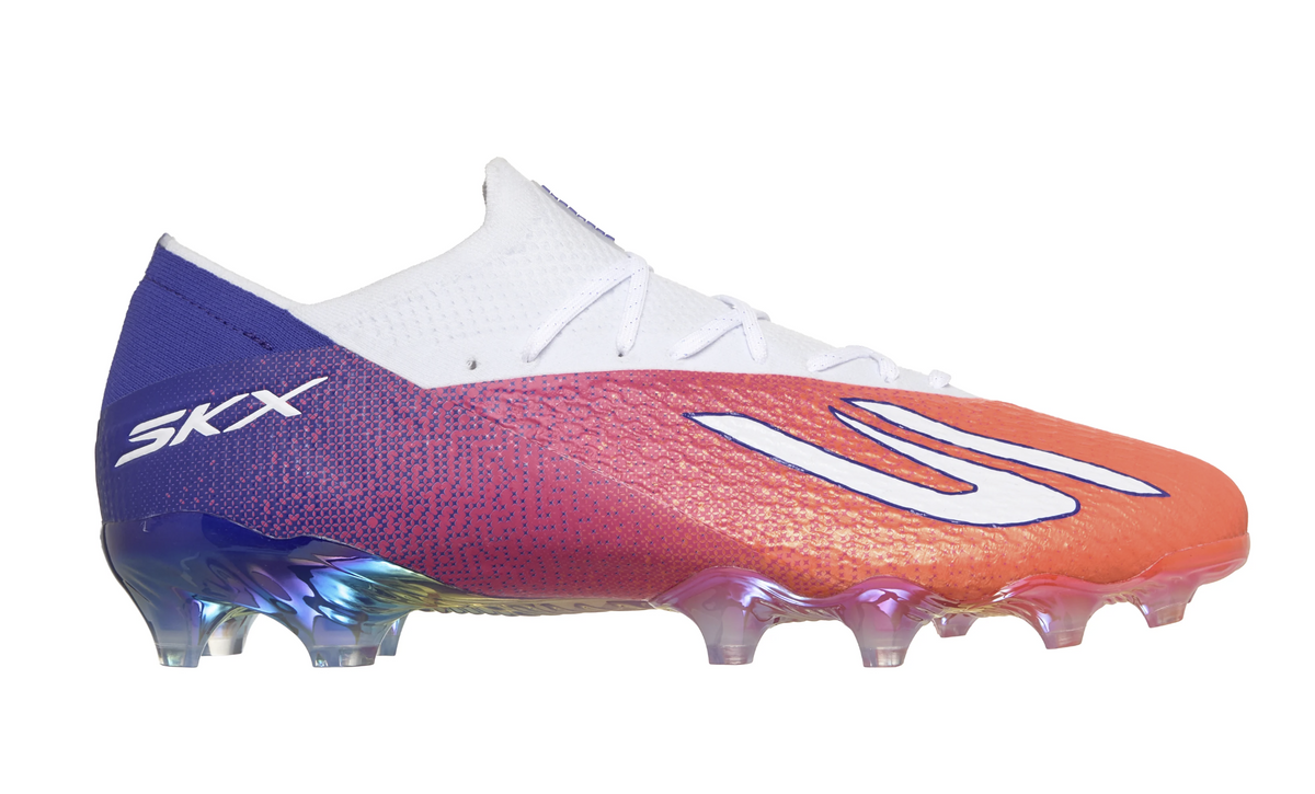 Skechers SKX_2 Elite FG Fussballschuhe, schwarz/blau/rosa
