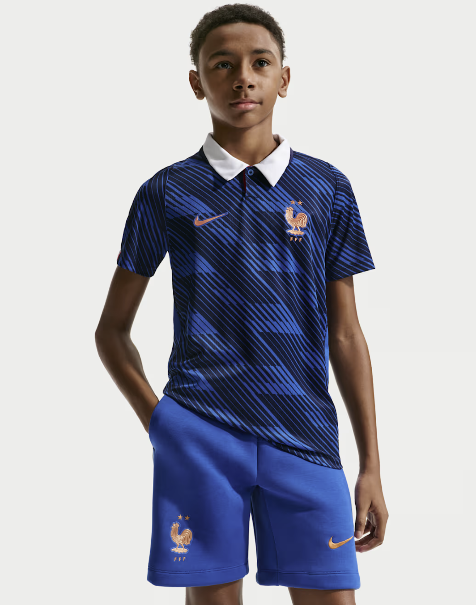 Nike FFF Frankreich Trikot Stadium Home Junior 2026