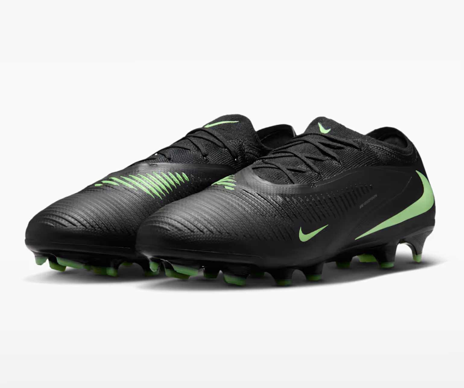 Nike Phantom 6 Low Pro FG Fussballschuh, schwarz/grün