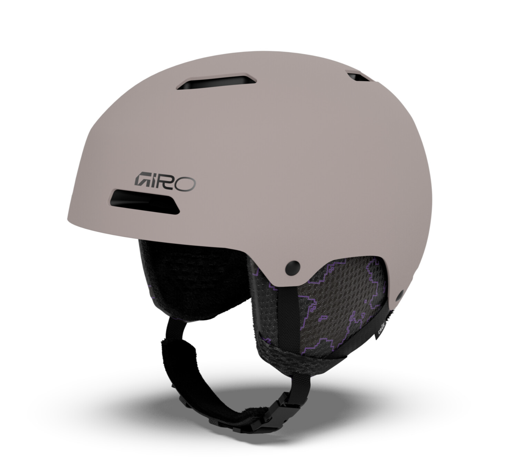 Giro Crüe FS Junior Skihelm, cloud grey