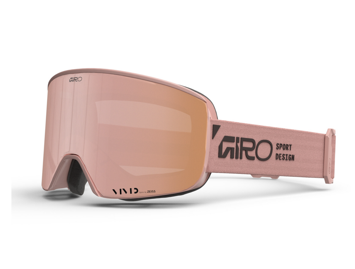 Giro Axis Vivid Damen Skibrille, petal stacked/vivid rose gold