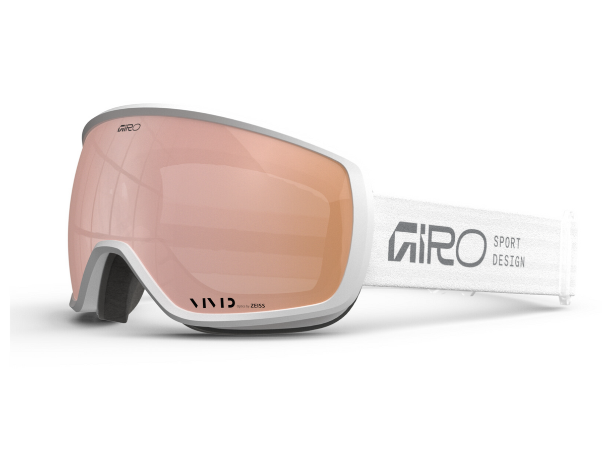 Giro Balance II Vivid Skibrille, weiss/vivid rosegold