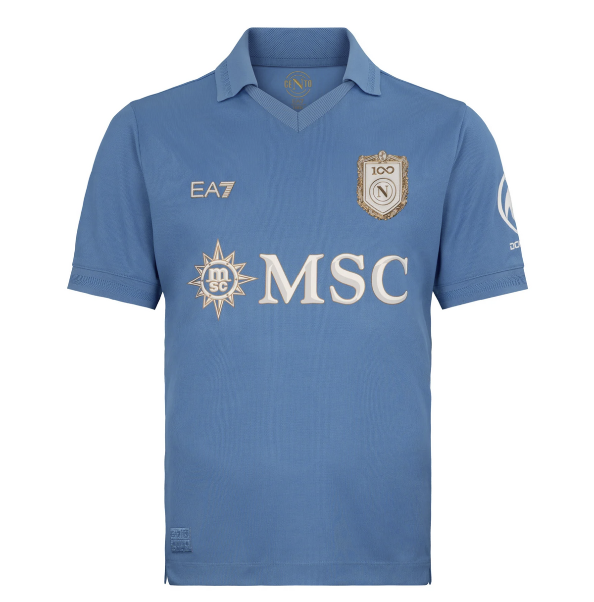 EA7 SSC Napoli Authentic Trikot Home 2026/2027