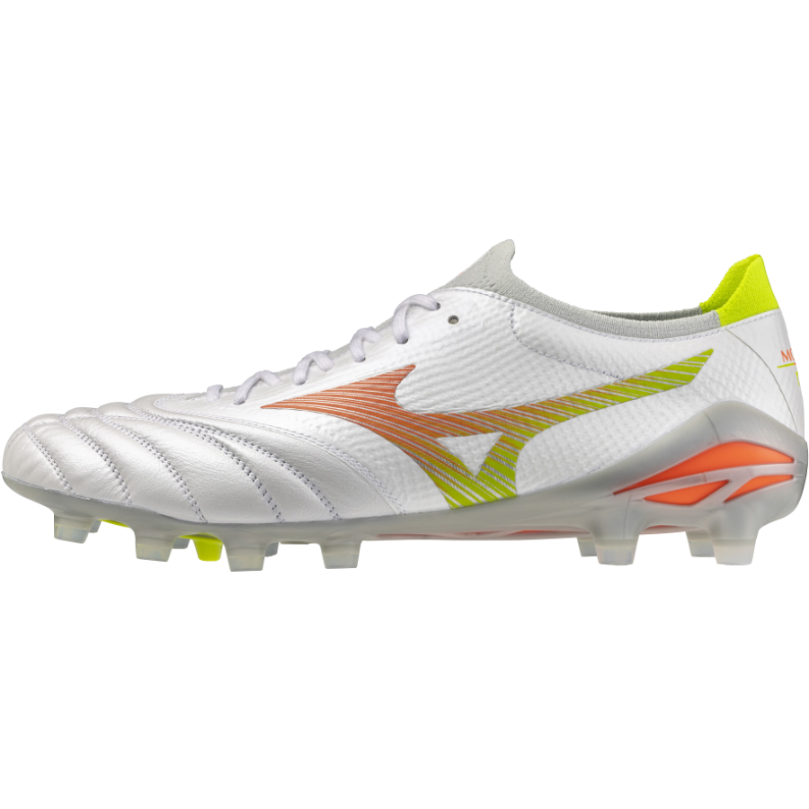 Mizuno Morelia Neo V ß Elite FG Fussballschuh, white/lava/prim