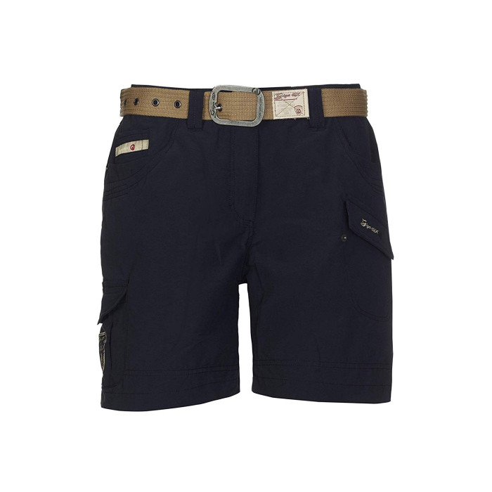 Killtec Damen Hira Casual Short mit Gürtel "Dunkel Blau"