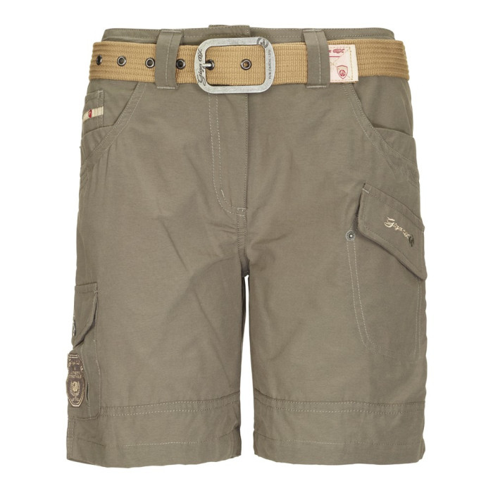 Killtec Damen Hira Casual Short mit Gürtel "Schlamm"
