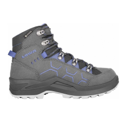 Lowa Kody Evo GTX MID Kinder Wanderschuh (bis Grösse 35), anthrazit/blau