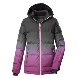Killtec KSW 330 Kinder Skijacke, dunkelhimbeere