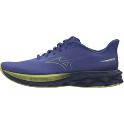 Mizuno Wave Skyrise 7 Herren Neutral Road Runningschuhe, blau/gelb